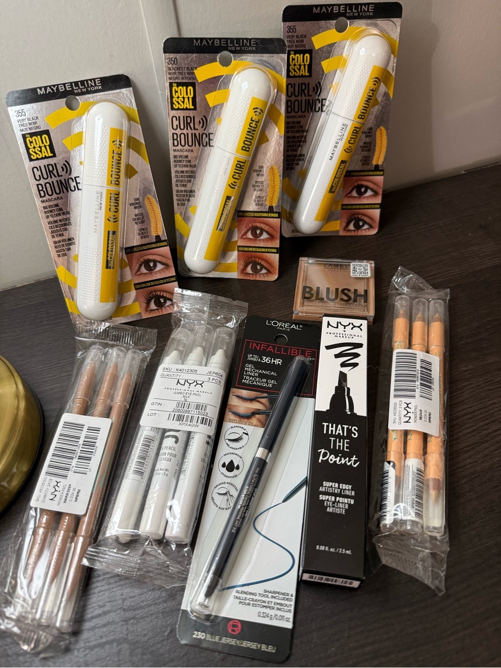 Set of Make Up- Nyx, loreal,maybeline,blush